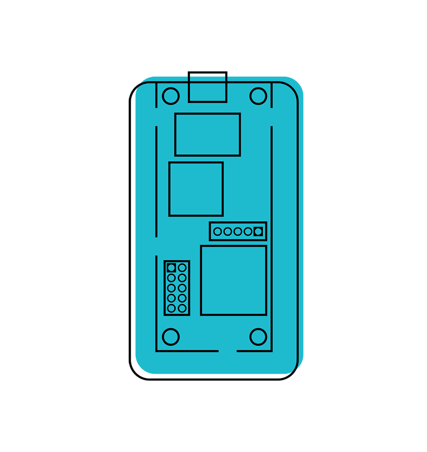 The VTAP50 Apple VAS reader - OEM board