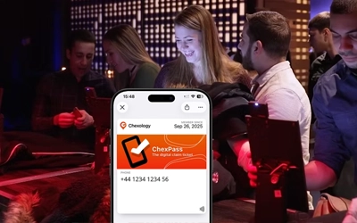 Chexology mobile NFC cloakroom system