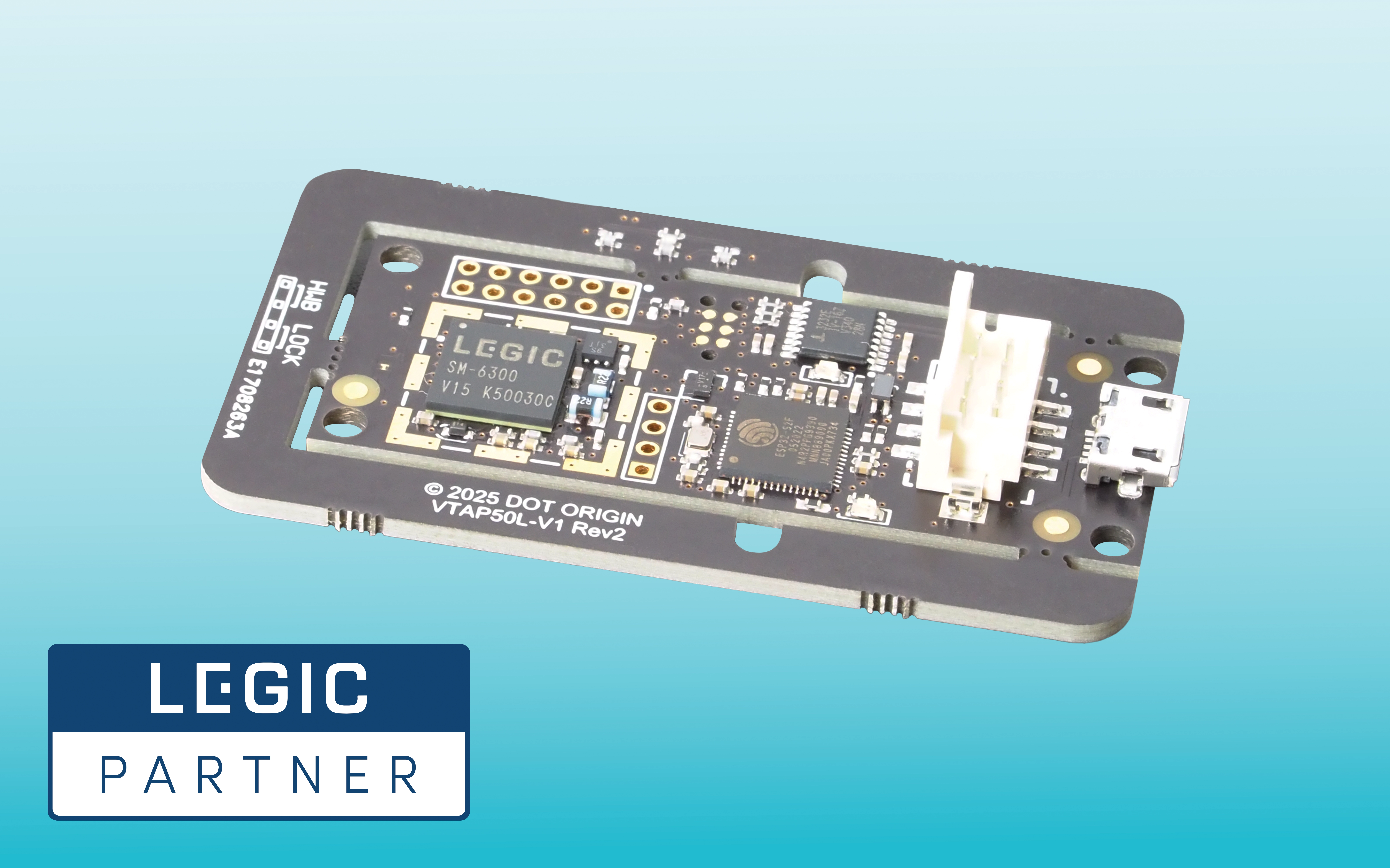 New VTAP50L with LEGIC SM-6300